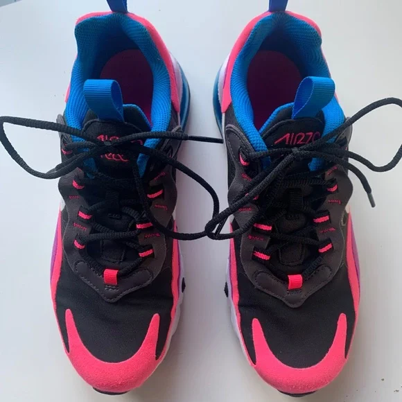 Nike AIR270 React Pink 4.5 Y (Big Kid)  or  EURO 36.6  Women's 6 - Picture 5 of 8